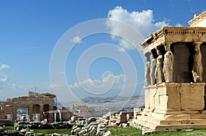 The Caryatid Porch of the Erechtheion, Athens, 421Ã¢â¬â407 BC